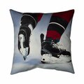 Begin Home Decor 26 x 26 in. Hockey Player-Double Sided Print Indoor Pillow 5541-2626-SP77